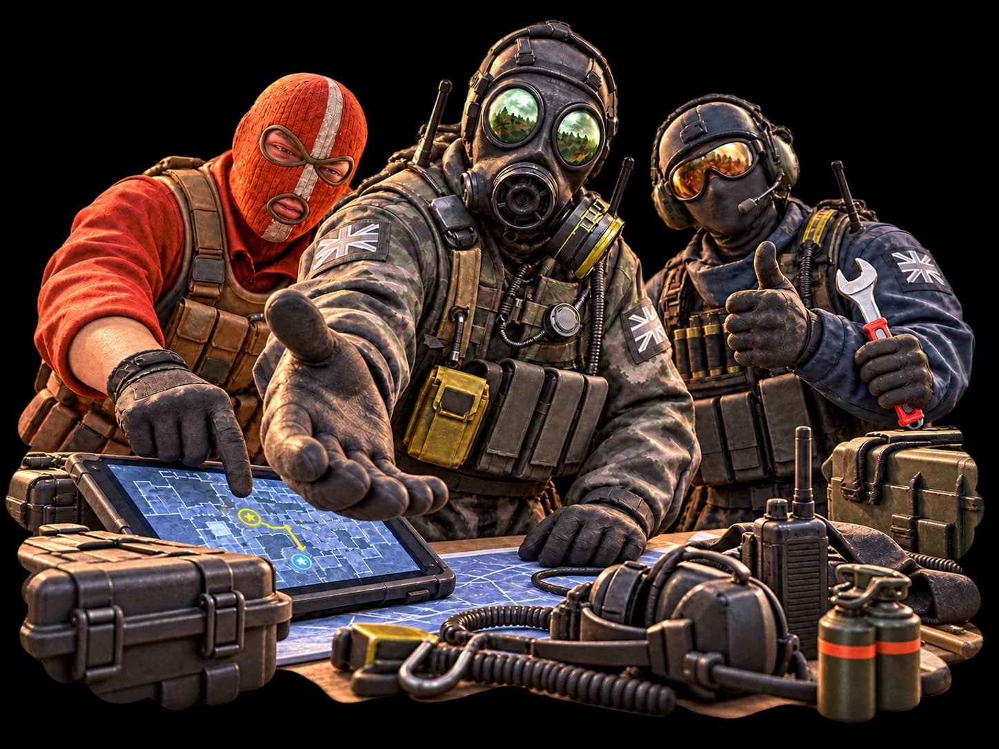 CS2 operations team reward artwork